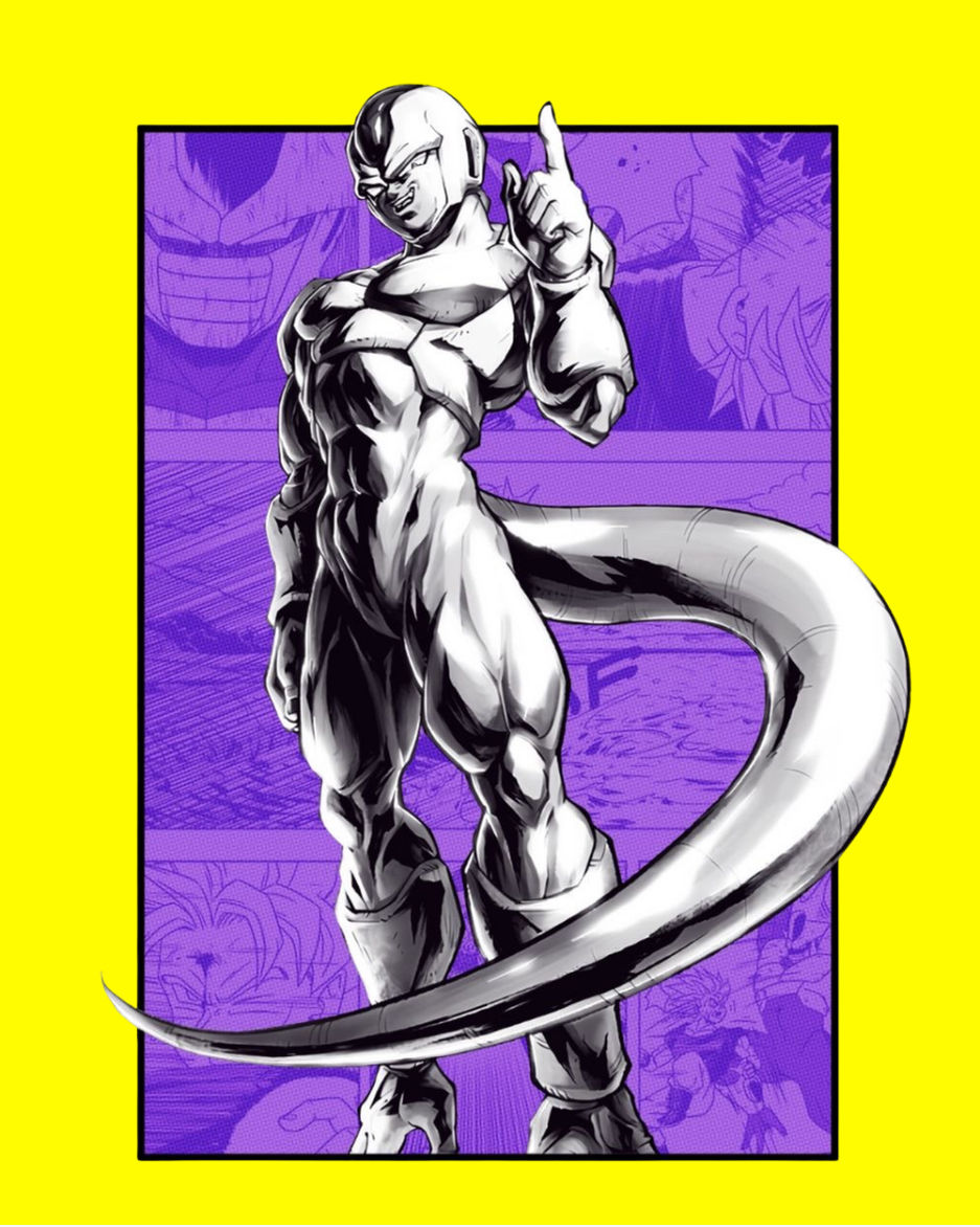 Thumbnail: Dragon Ball Frieza Theme / Premium NFC Acrylic Anime Keychain