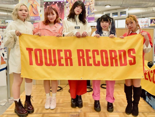 タワーレコード名古屋パルコ店EGG SHELL 2ndアルバム「DIAMOND」CD発売記念イベント!!