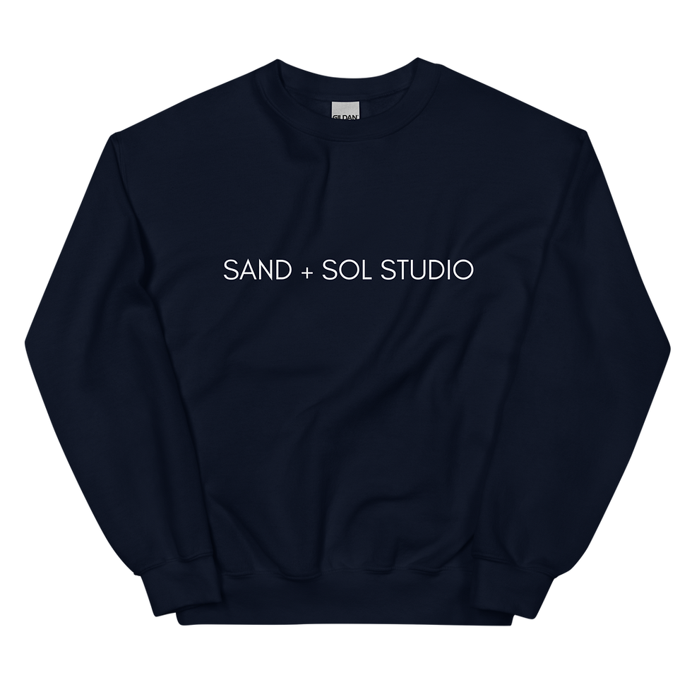 Thumbnail: SAND + SOL STUDIO Crew Neck Sweatshirt 