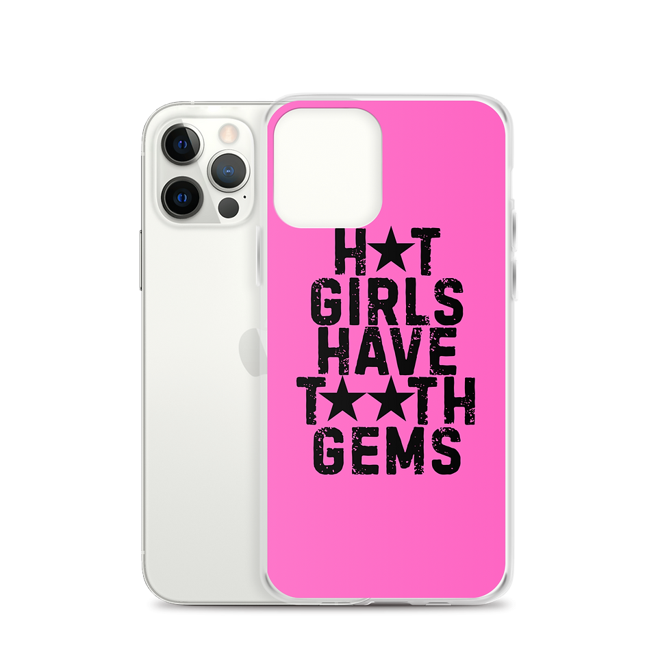Thumbnail: Hot Girls Have Tooth Gems Phone Case