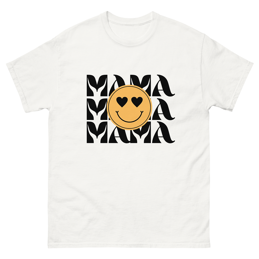 Thumbnail: Mama Smiley Face Tee
