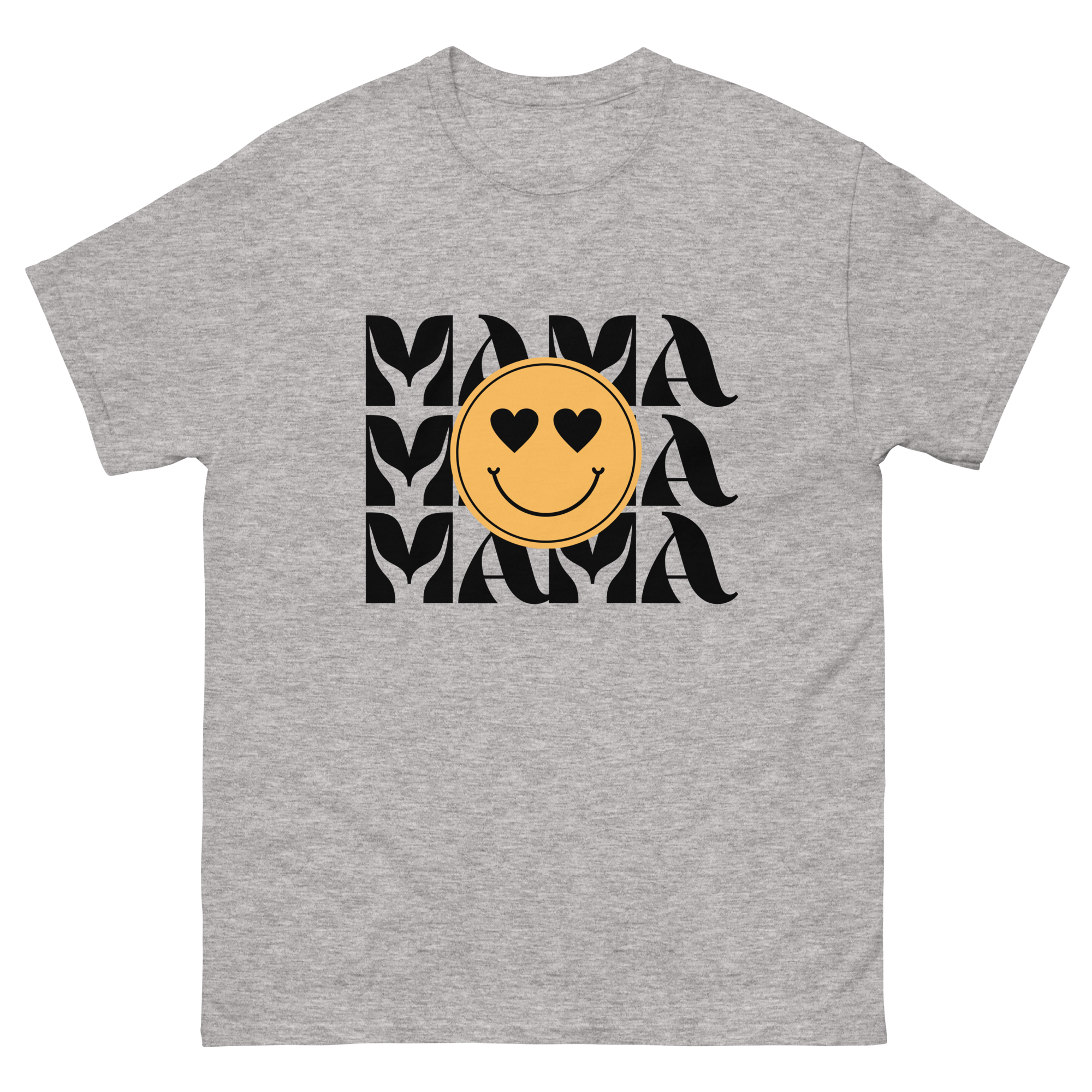 Mama Smiley Face Tee