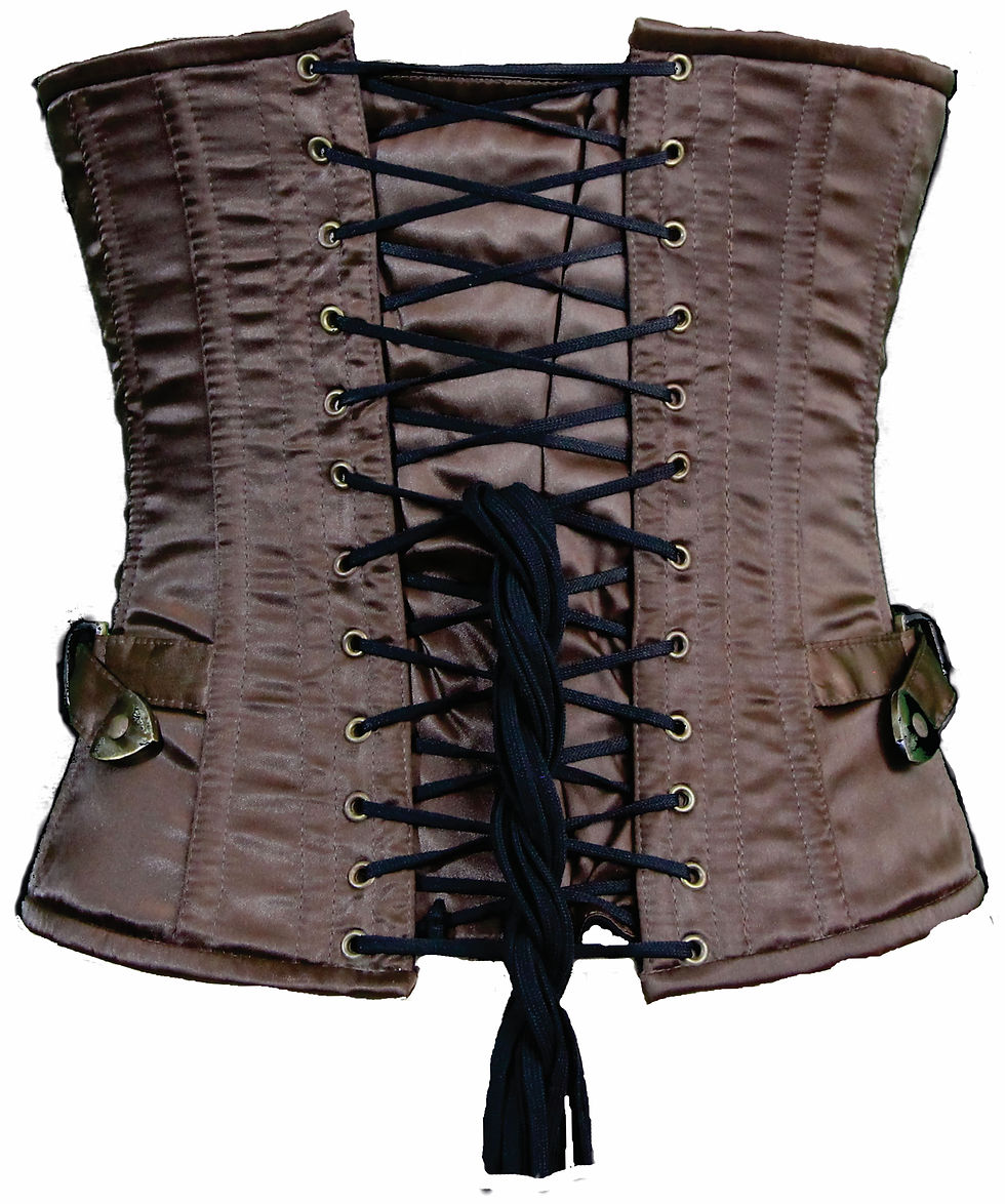 Thumbnail: Cowboy Overbust Corset