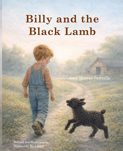 Billy and the Black Lamb Children's Book Cover