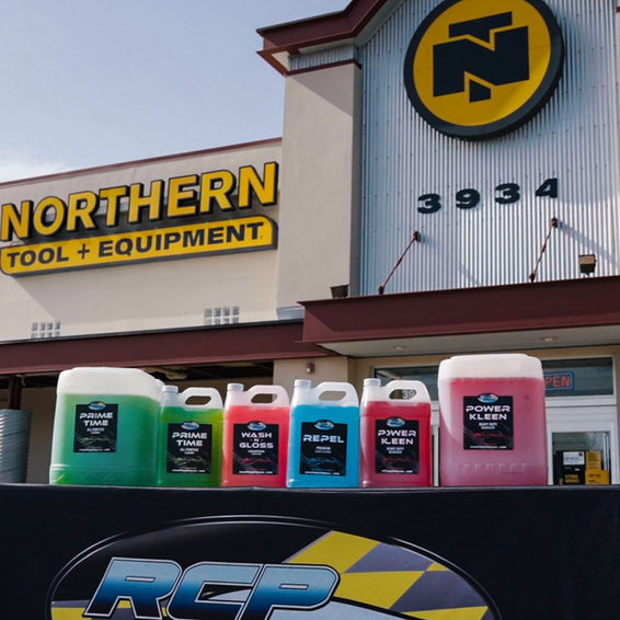 RCP America Product Line, In Over 140 Northern Tool Stores.