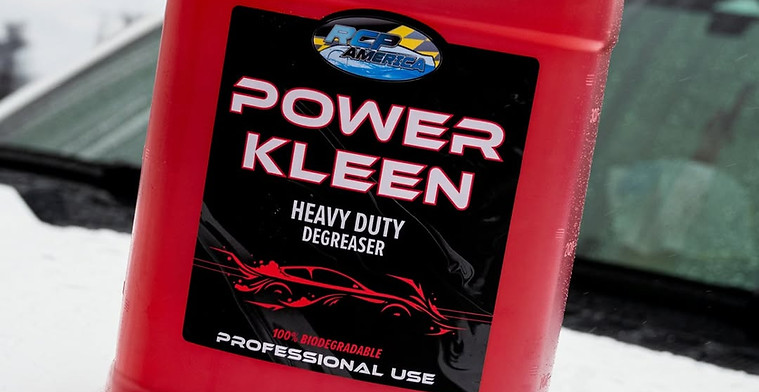 Red and White always looks good together. Grab you some Power Kleen for your next Clean up