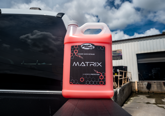 Matrix 1 Gallon Bottle On A Truck. 