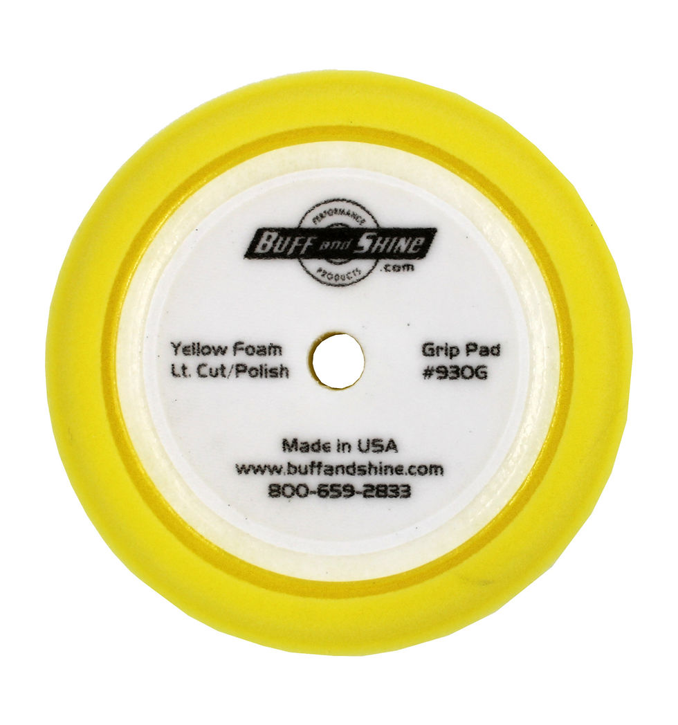 Thumbnail: 9" YELLOW FOAM PAD 50 PPI