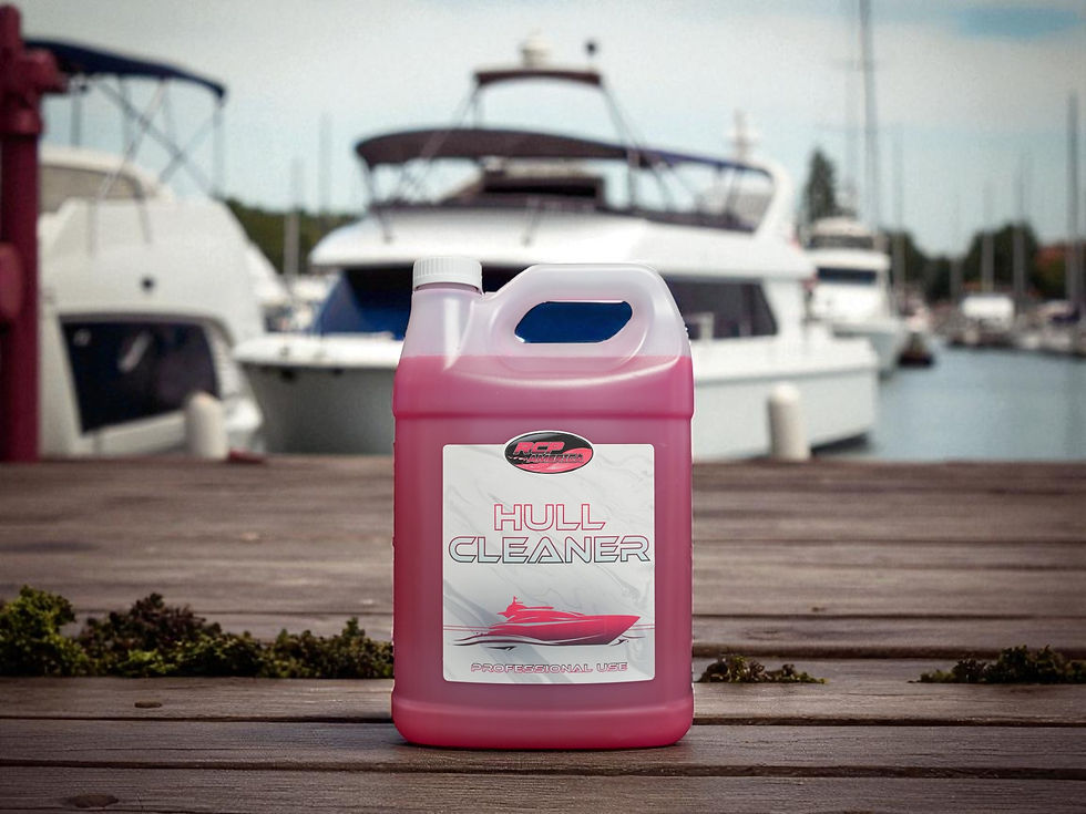 Thumbnail: HULL CLEANER IN A MARINA