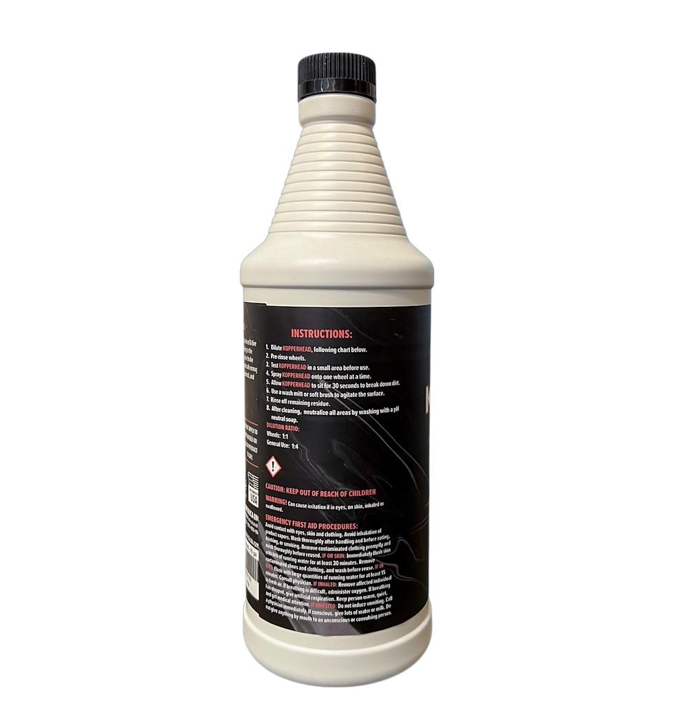 Thumbnail: Kopperhead Wheel and  Tire Cleaner 32 Ounce Back