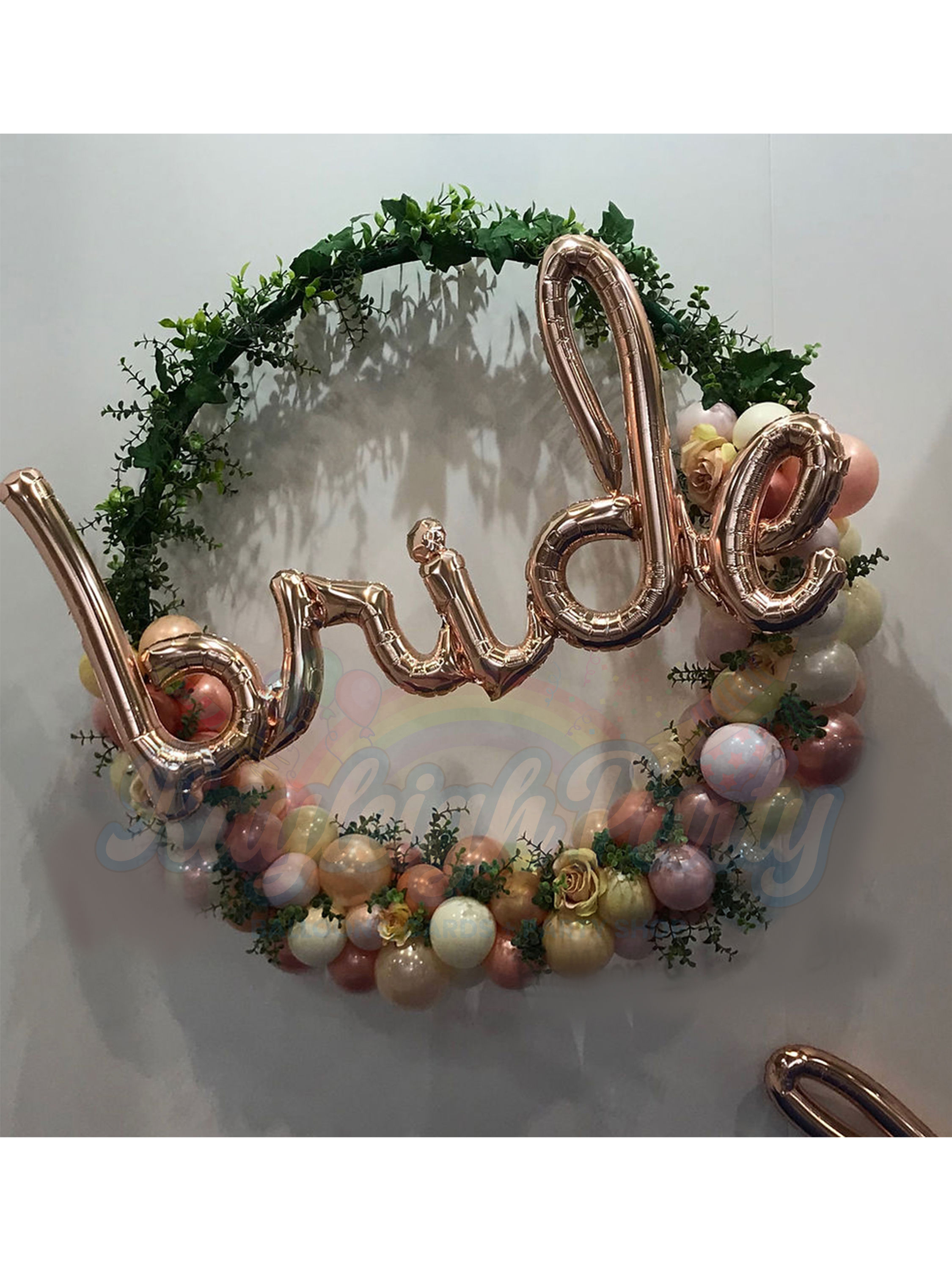 Organic Balloon Garland