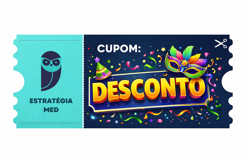 Carnaval Estratégia MED - Cupom: DESCONTO