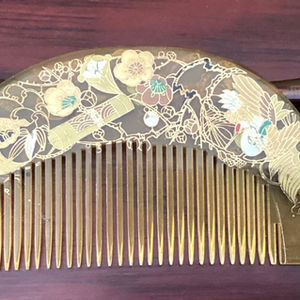  Japanese Hair Combs Pins   Kanzashi Kushi 