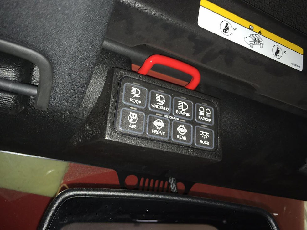 Thumbnail: SP Overhead Mount for 2007-2018 Jeep JK