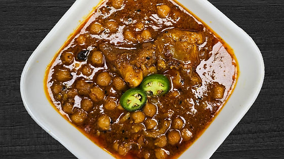 Lahori Chana Paya (with naan)