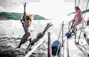 yachting vacation, boat rental, sailing with friends