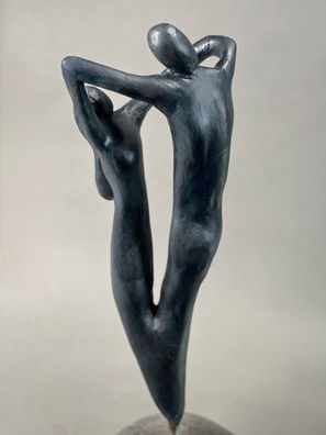 Concrete and steel sculpture in the Human series.