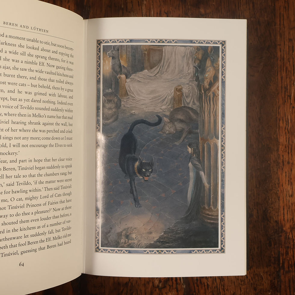 Thumbnail: Beren And Luthien (Signed By Alan Lee)