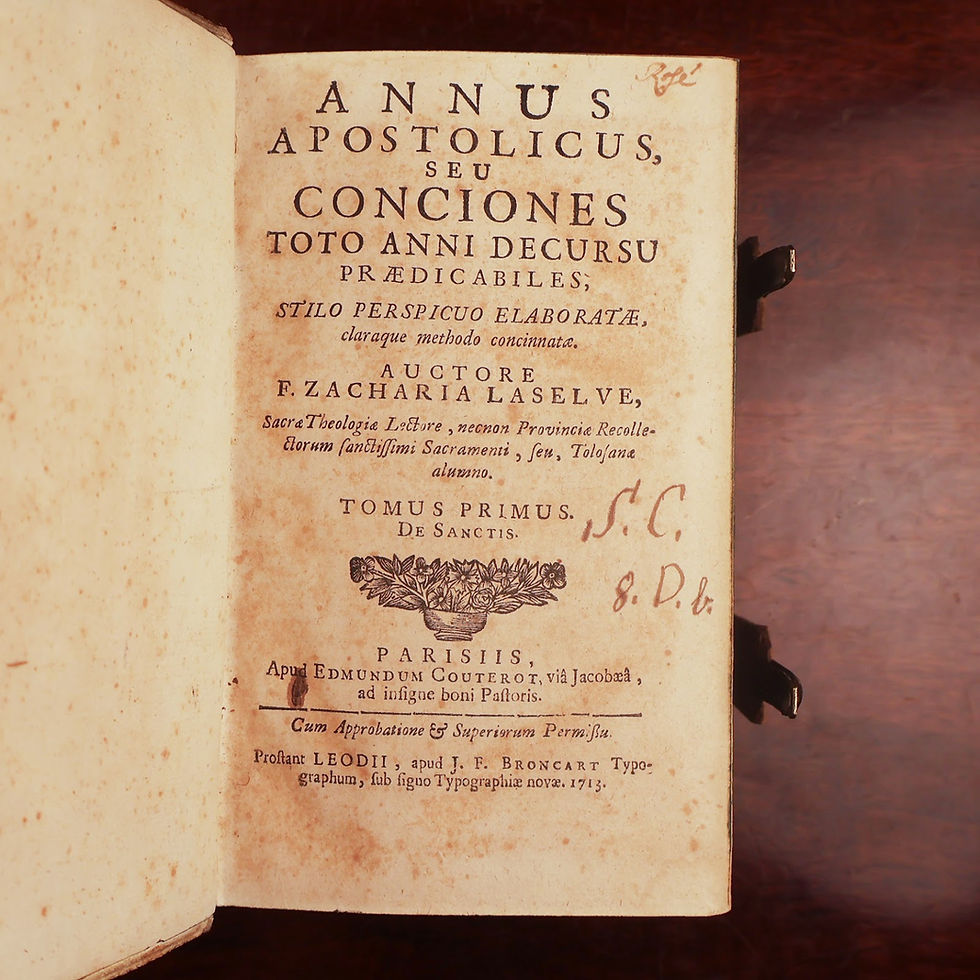 Thumbnail: Annus Apostolicus — Zacharia Laselve