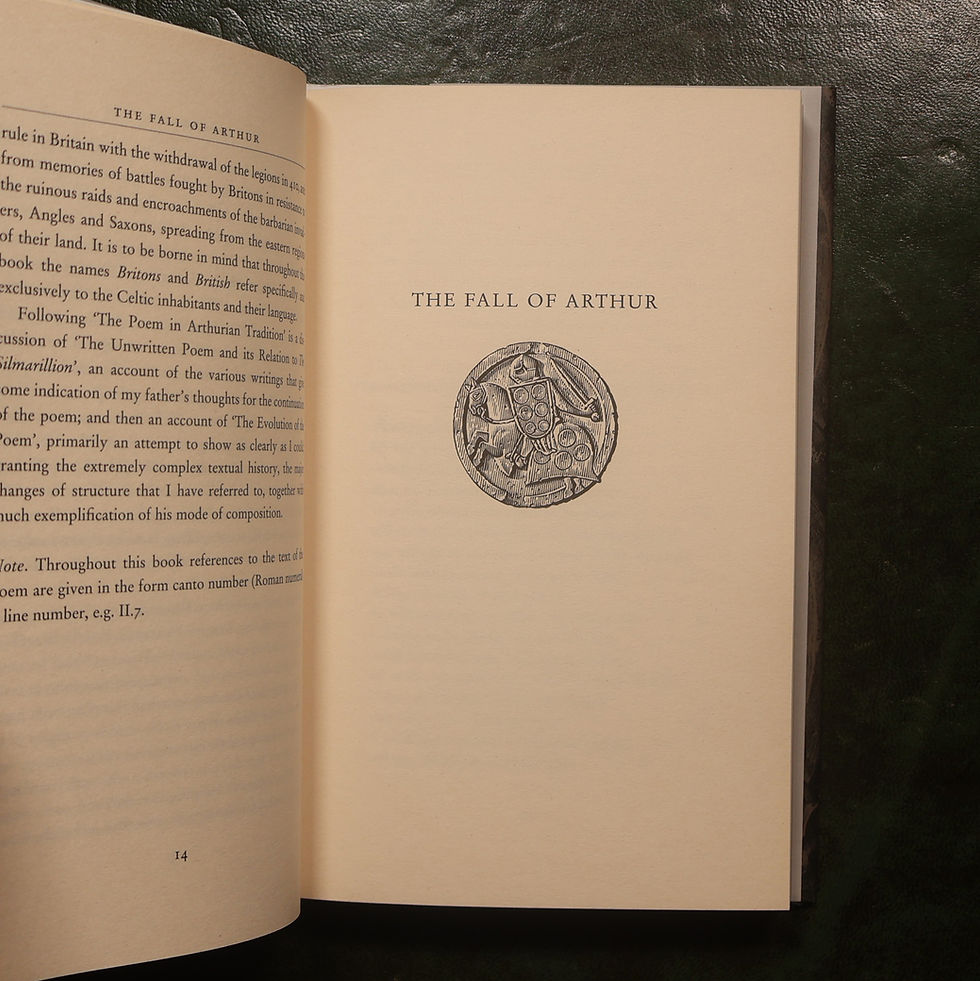 Thumbnail: The Fall Of Arthur (With Signed Original Drawing)