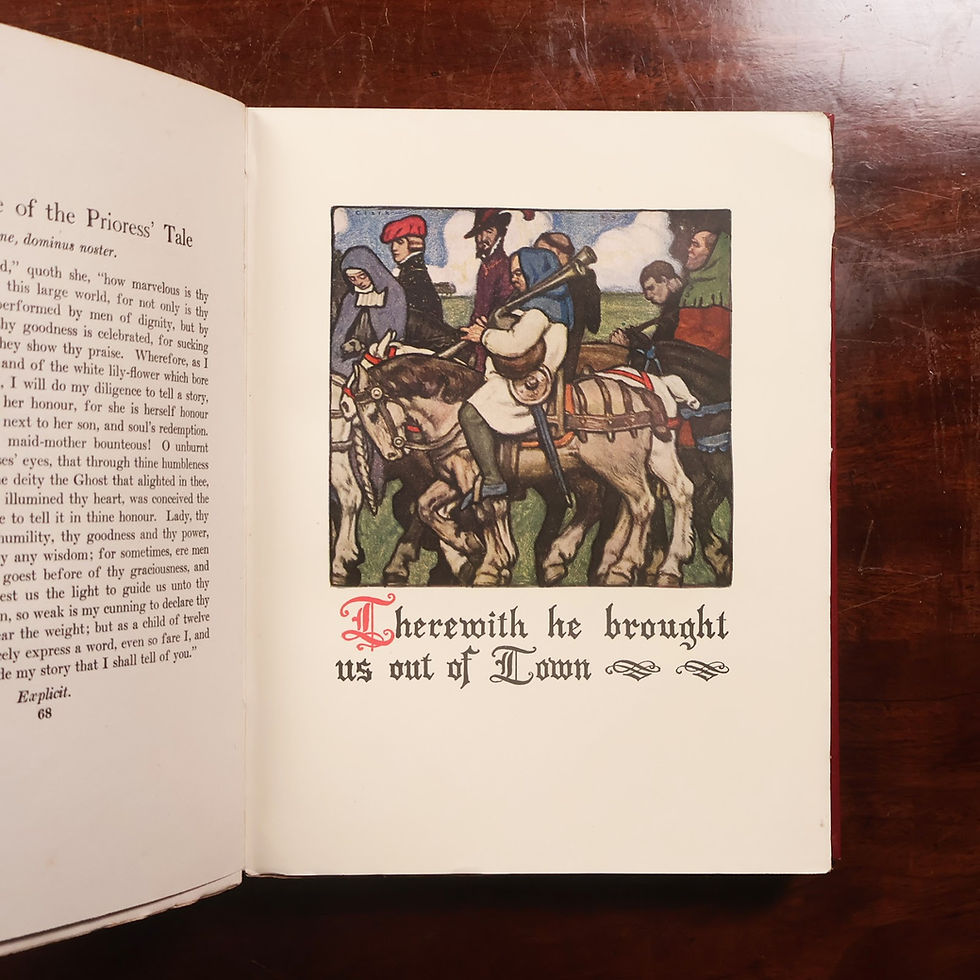 Thumbnail: The Canterbury Tales of Geoffrey Chaucer