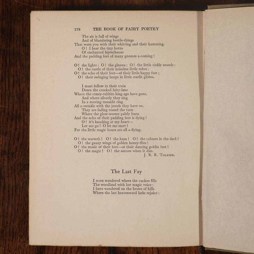 Thumbnail: The Book Of Fairy Poetry