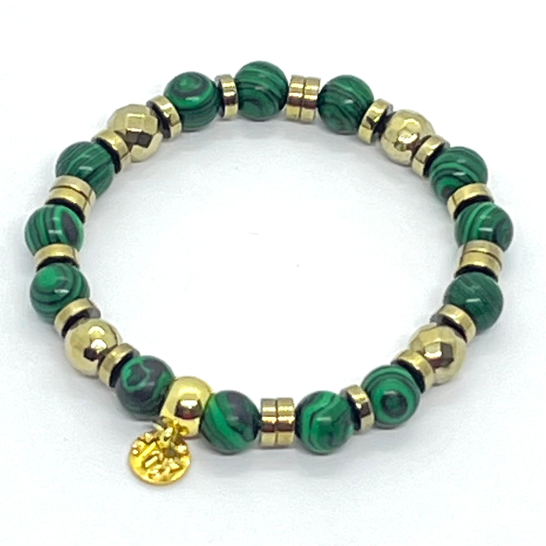 Bracelet Malachite 8mm