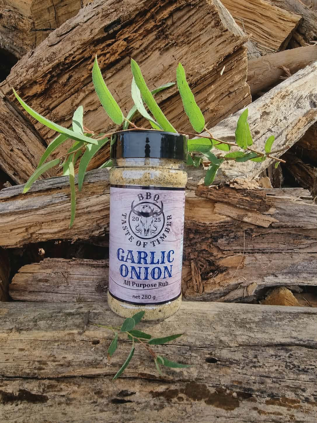 Garlic Onion Rub 230g - Taste Of Timber 