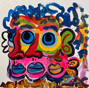 Freshly Shaven 20x20
painting