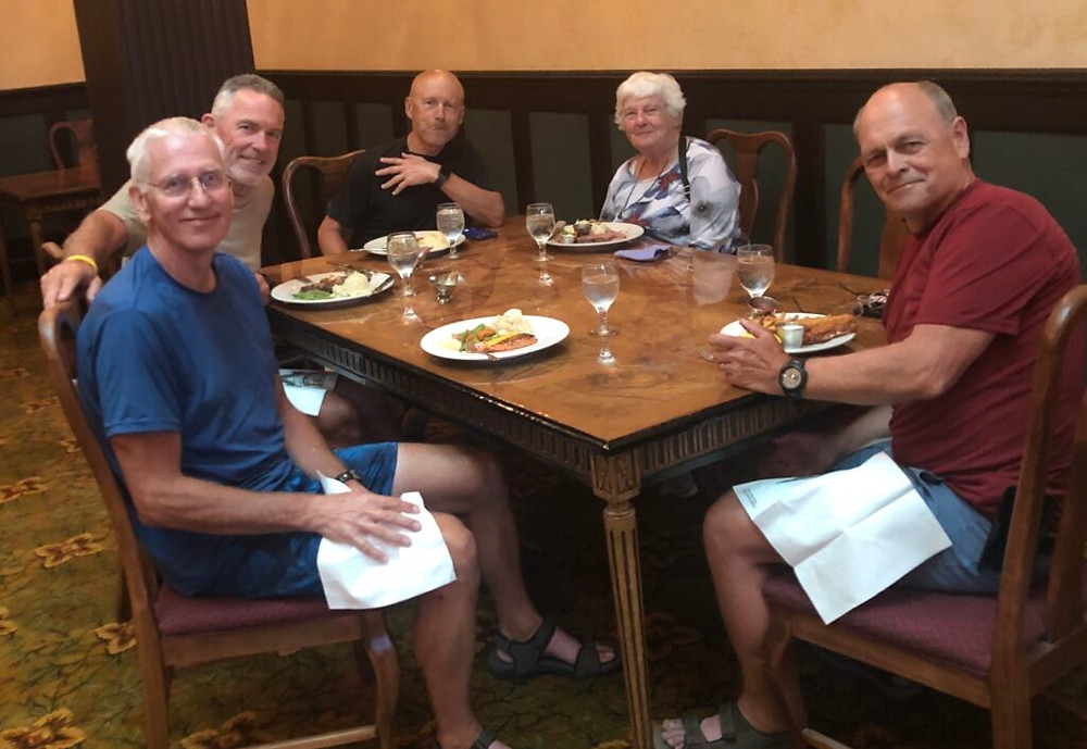 Added Purpose - the joy of dining with Virginia