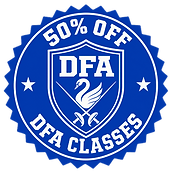 Davis Fencing Academy old logo