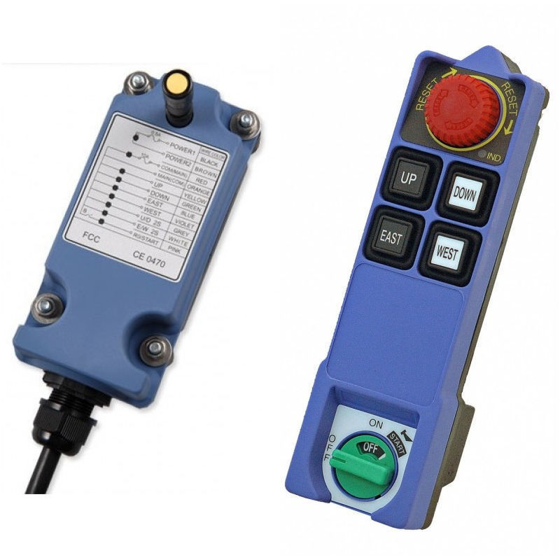 Thumbnail: SAGA L8B 6 Button Crane Remote