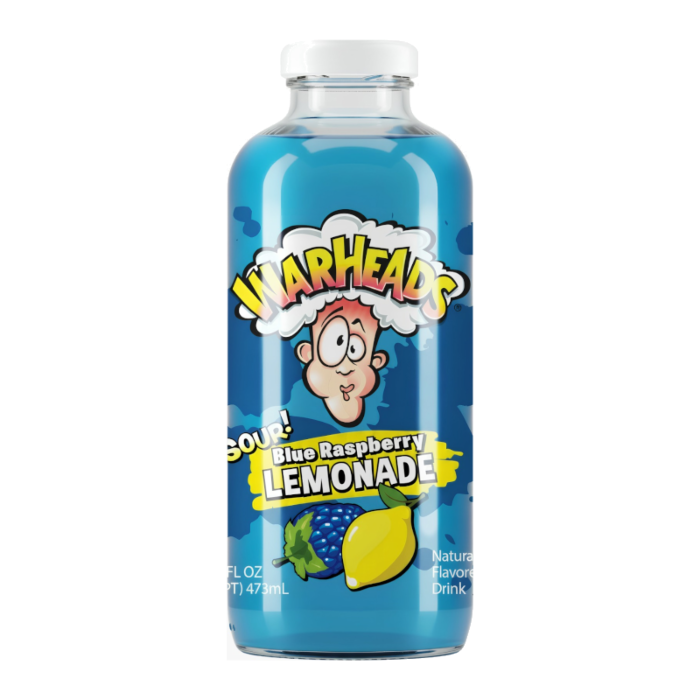 Warheads Sour Blue Raspberry Lemonade Candy World Stock Photo