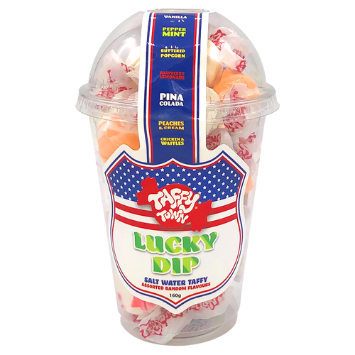 Taffy Town "Lucky Dip" Salt Water Taffy 160g beachesandcream