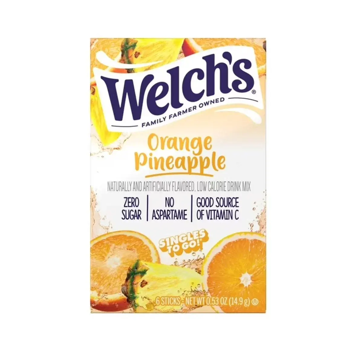 Welch's Orange Pineapple Candy World Stock Photo