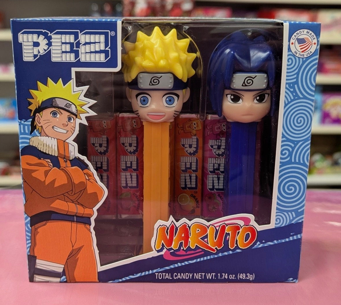 Naruto PEZ Collectible Gift Set (USA Import) Naruto & Itachi