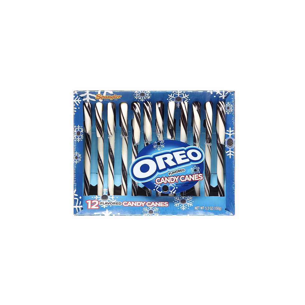 Oreo Flavoured Candy Canes 150g