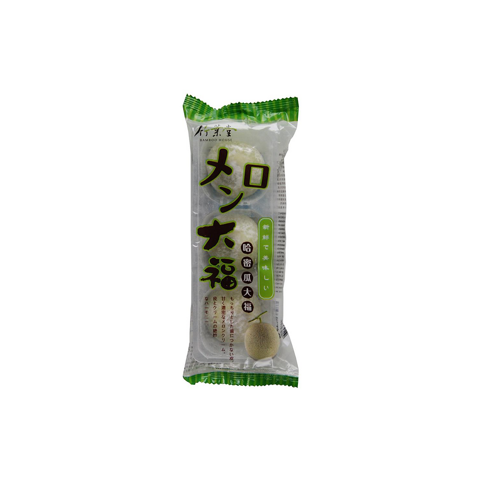 Bamboo House Japanese Style Rice Cake Cantaloupe 81g