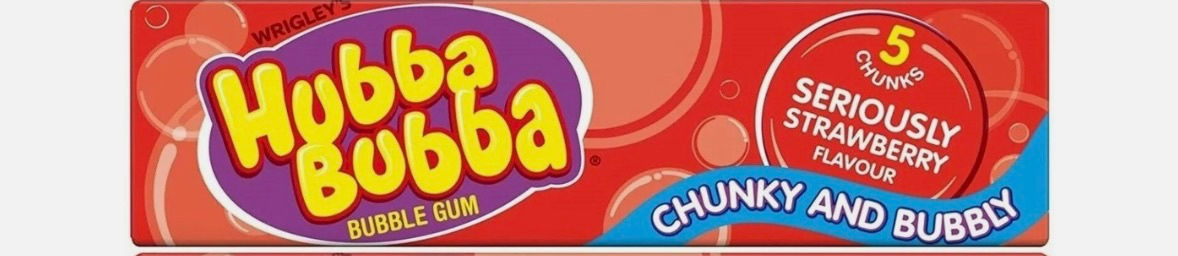 Hubba Bubba Seriously Strawberry 35g