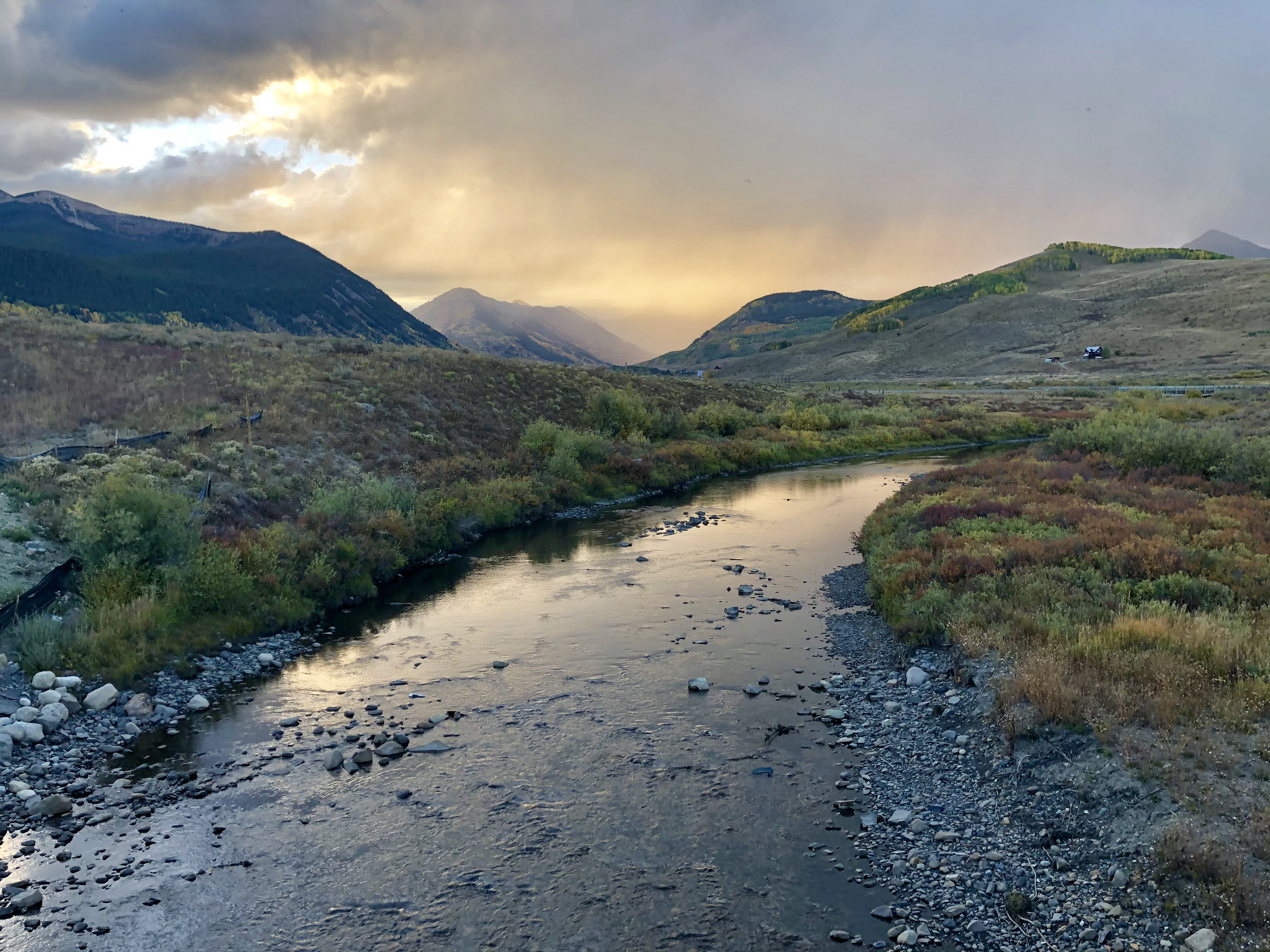 Crested Butte Colorado stream