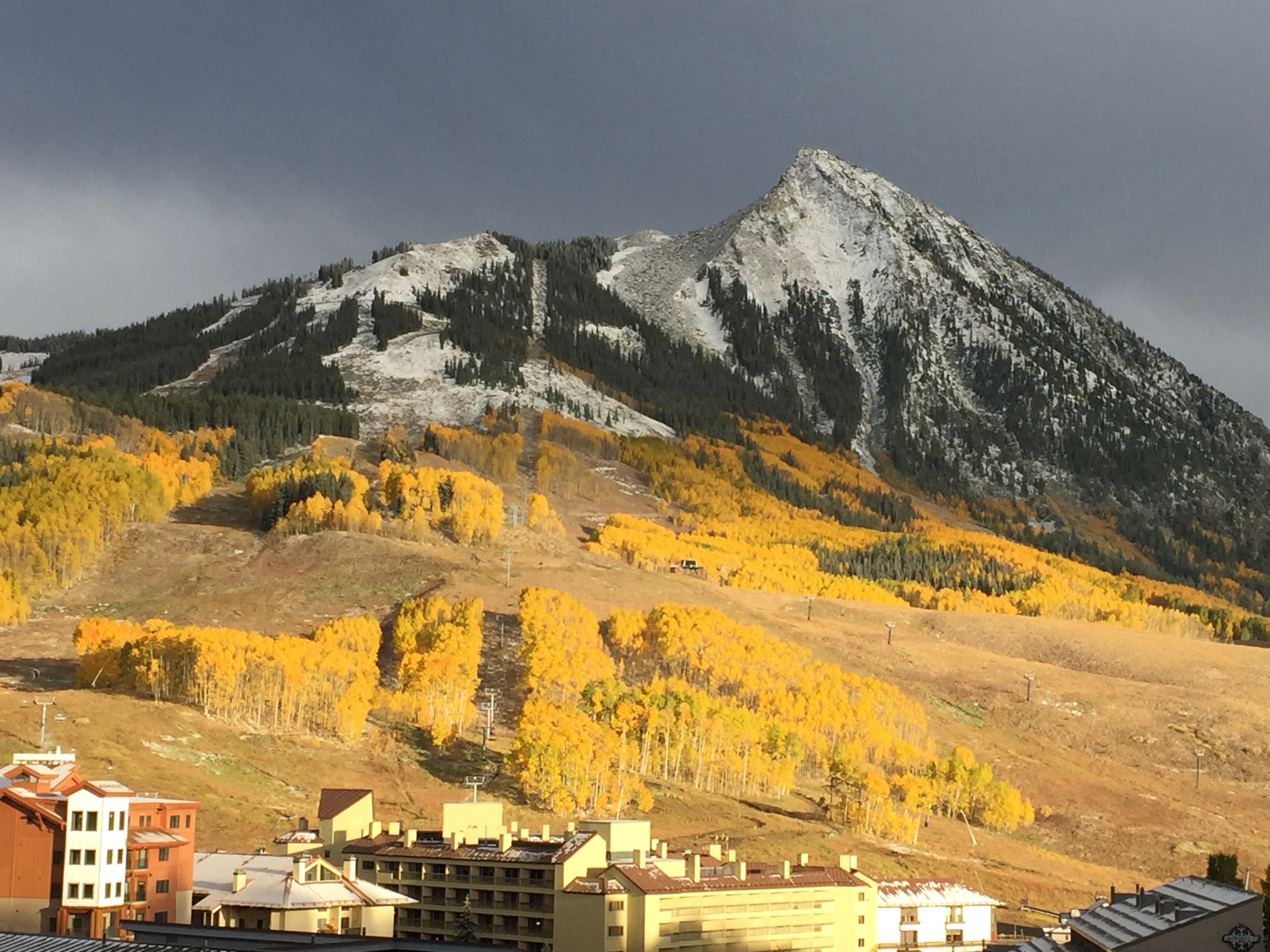 Mount Crested Butte Colorado fall