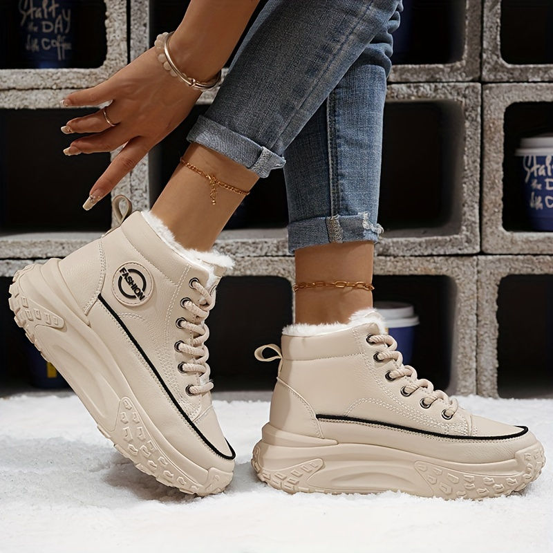 Miniature : Baskets Bottes de neige femme - Doublure en fourrure synthétique