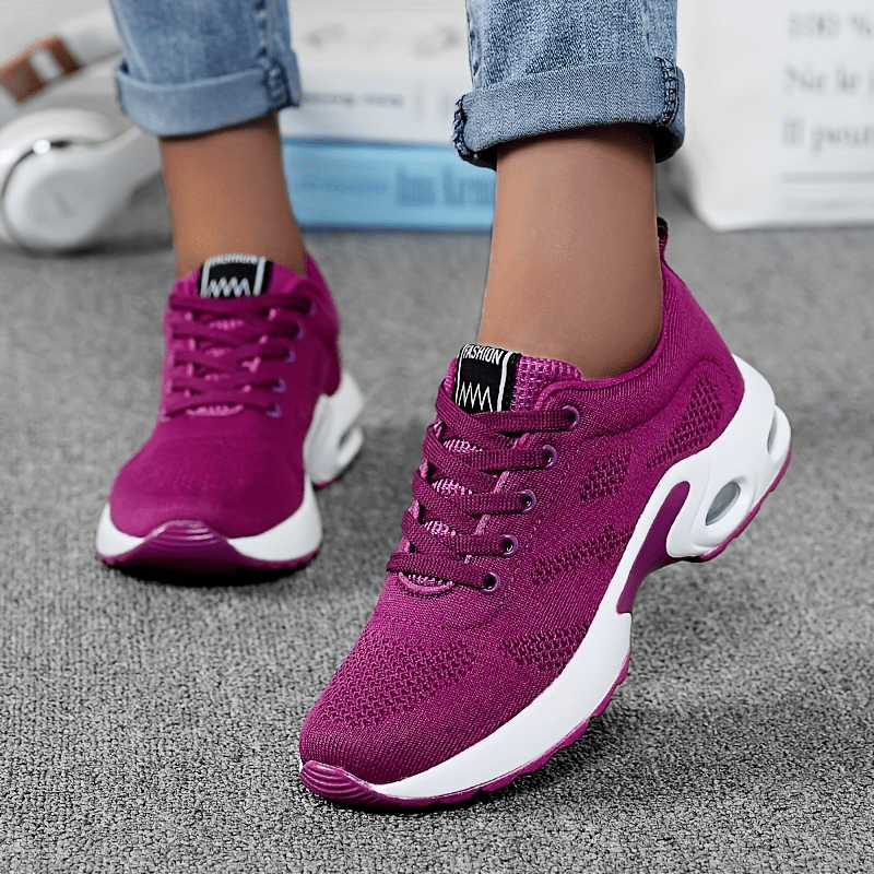 Miniature : Chaussures de sport à coussin d'air pour femmes, chaussures de course absorbant