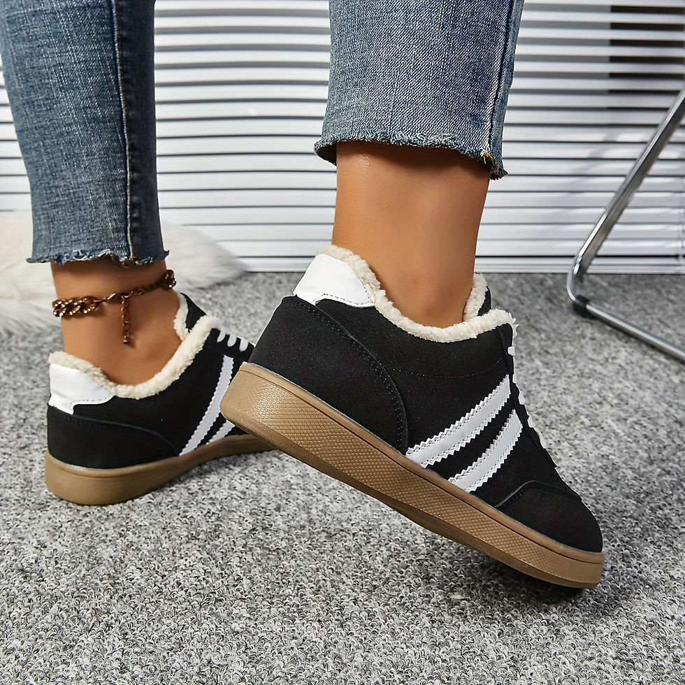 Miniature : Baskets décontractées pour femmes 2024, chaussures de travail d'hiver chaudes p