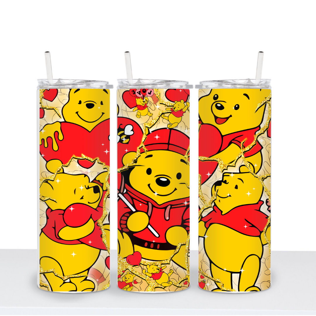 Pooh Love Tumbler