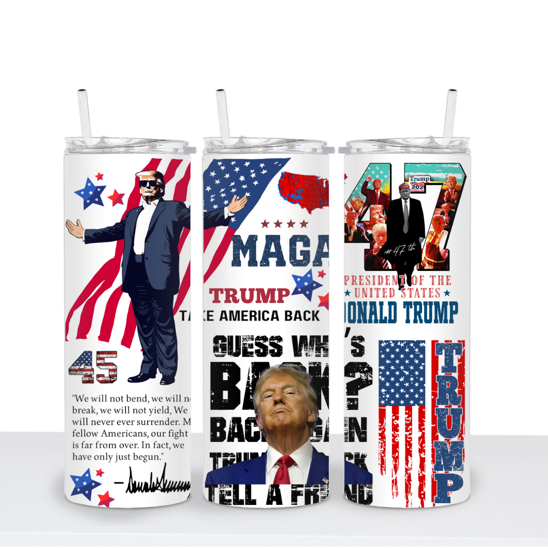 Trump is Back Tumbler
