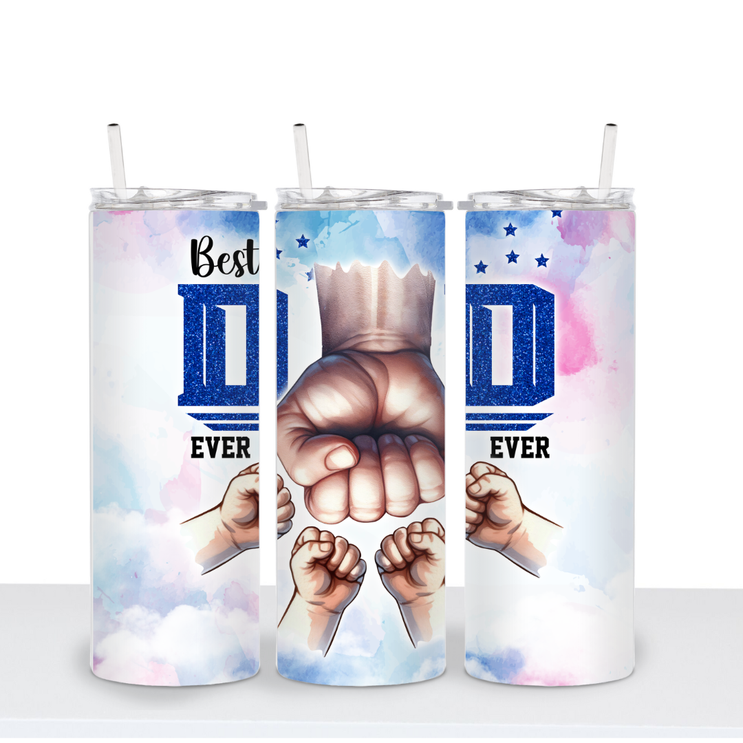 Best Dad Ever Fists Tumbler