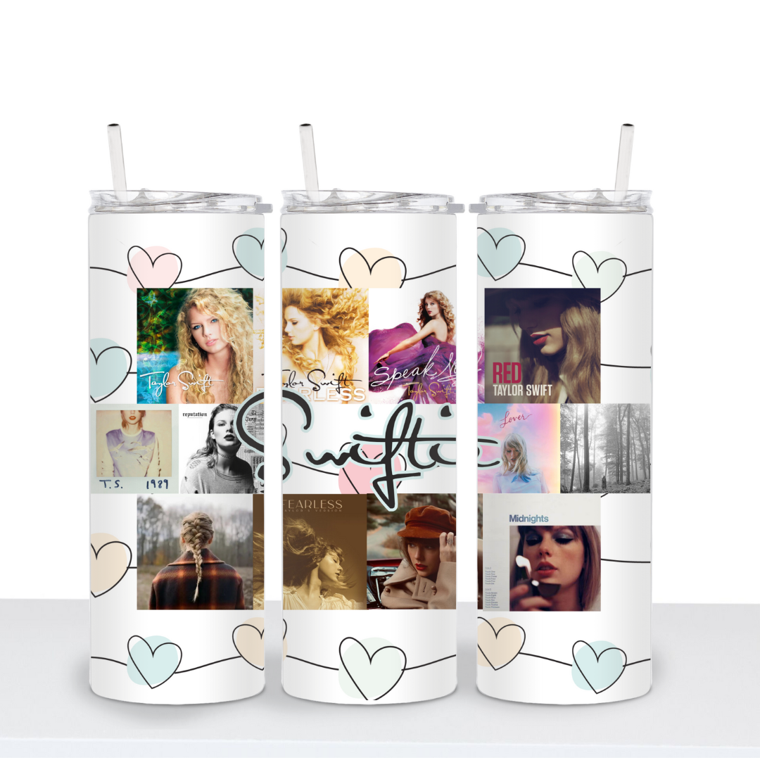 Swiftie Hearts Tumbler