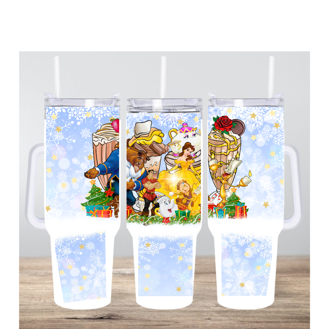 Christmas Belle and Friends 40 oz Metal Tumbler