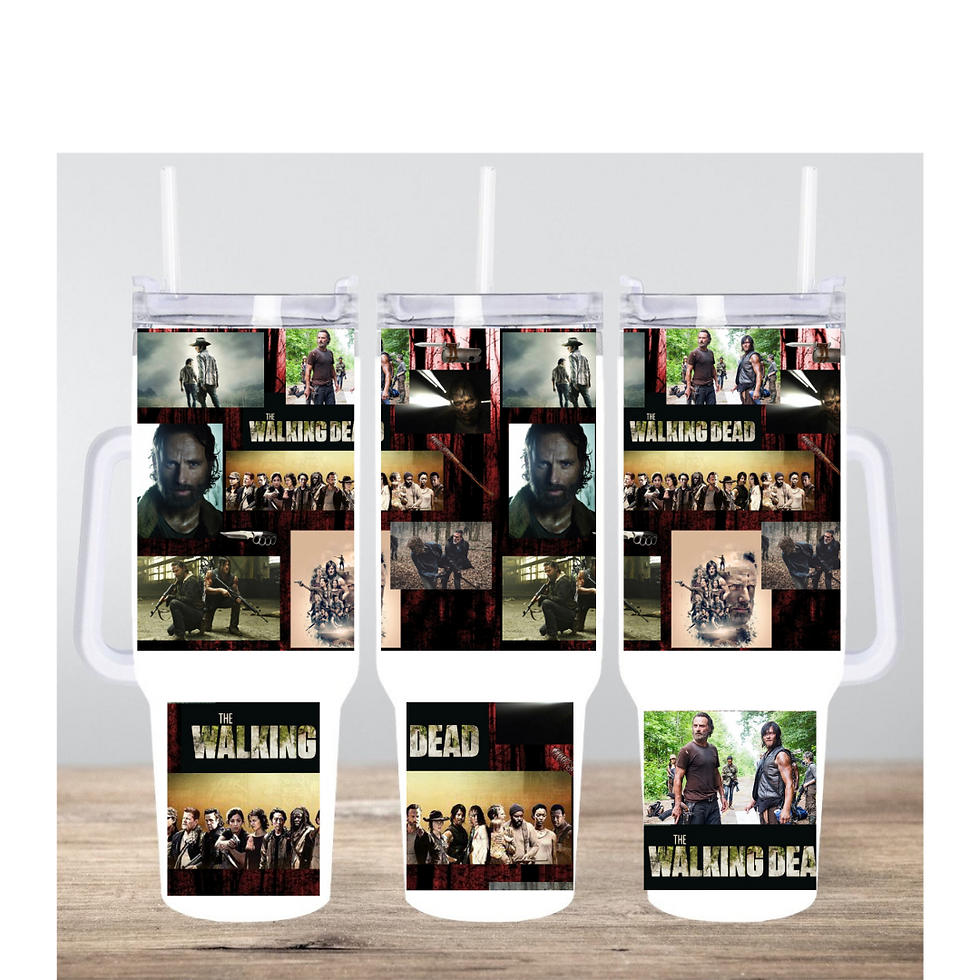 Walking Dead 40 oz Metal Tumbler